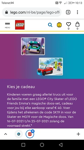 Lego Friends Emma's magische doos-set, cadeau...