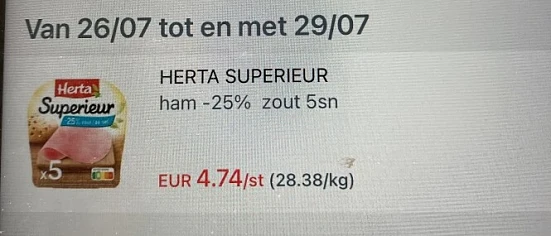 Gratis product bij Collect en go (Colruyt) Va...