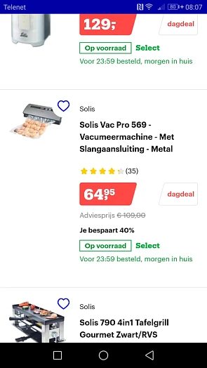 Dagdeal Bol: tot 50% korting op ventilatoren...