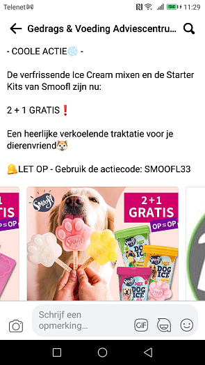 De Ice Cream 2mixen en de Starterkits v Smoof...