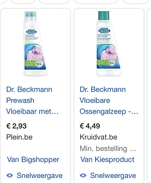 Dr. Beckmann vlekken verwijderaar is bij Parf...
