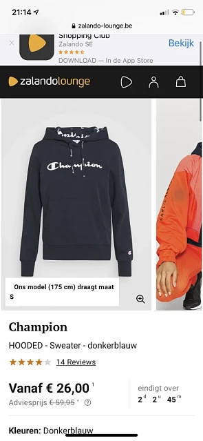 Leuke hoodies van Champion bij Zalando Lounge...