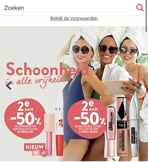 Bij drogisterij DI nu tweede aan -50% op Mayb...