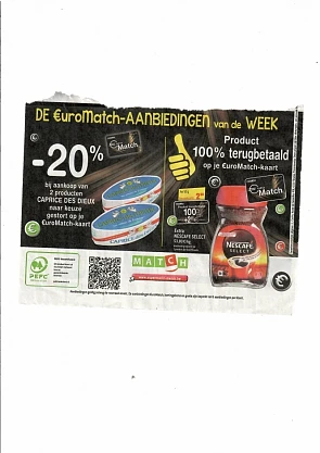 Nescafe select 50 g. 100 % terugbetaald op je...