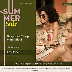 Bij Miinto krijg je met de code SAVE20 20% ex...