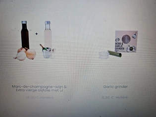 Bij oilvinegar.be heel wat leuke aanbiedingen...