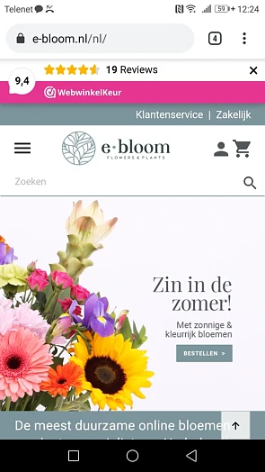 Gratis vaas bij elk veldboeket. https://www....