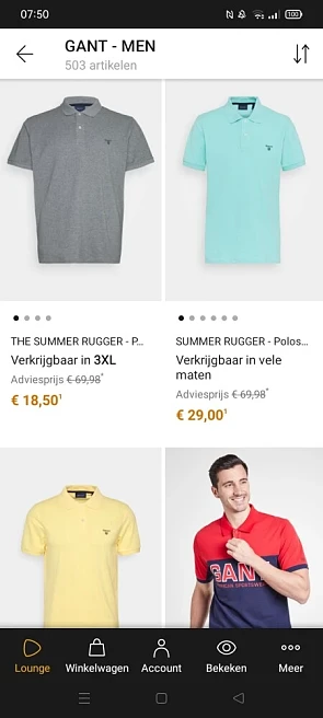 Zalando lounge! Gant! Kledij, schoenen, horlo...
