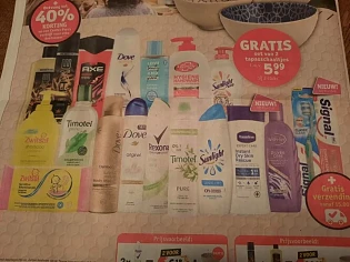 Kruidvat vanaf dinsdag set v 2 tapasschaaltje...