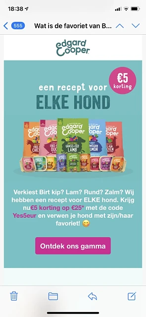 Krijg op de website van Edgard & Cooper via d...
