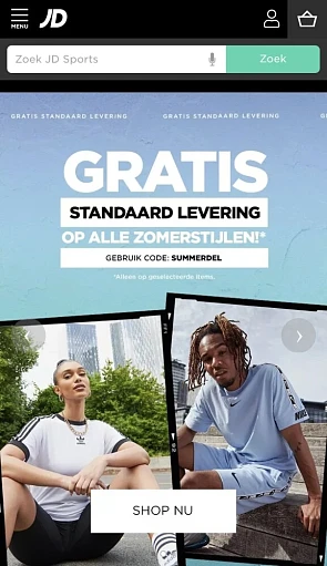 Gratis levering op alle zomerstijlen met de c...