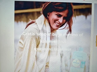 Bij Mayerline krijg je gratis 'seepje' bij je...