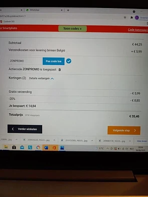 € 14,84 korting bij Smartphoto🥳 op een fotob...