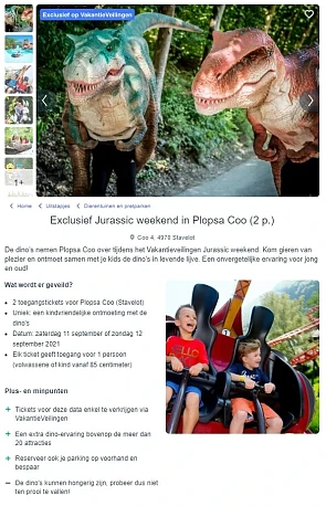 Met heel hoge korting naar Plopsa Coo op 11 o...