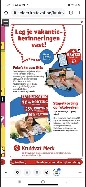 Nu bij Kruidvat bij aankoop van minimaal 5 eu...