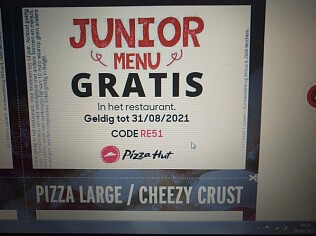Gratis Juniormenu in restaurant