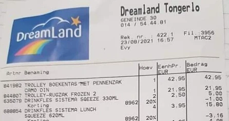Dreamland -20% op sistema drinkflessen gekreg...