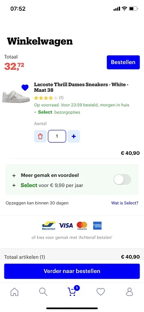 Momenteel bij bol.com betaal je €34 voor lere...