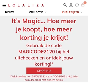 Hoe meer je bestelt, hoe groter de korting! G...