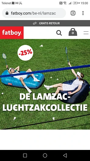 -25% op LAMZAC-collectie v Fatboy https://ww...