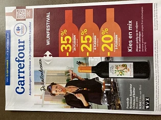 Wijnfestival bij Carrefour Hypermarkten van 1...