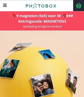 9 fotomagneten voor 3 euro exclusief verzendk...