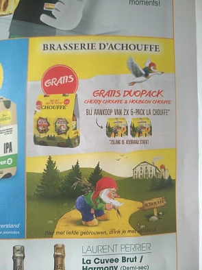 Aanbieding Lachouffe: gratis duopack cherry...