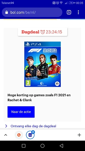 Dagdeal tot 57% korting op games o.a. Rachet...
