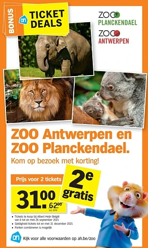 Zoo Antwerpen en Zoo Planckendael bij Albert...
