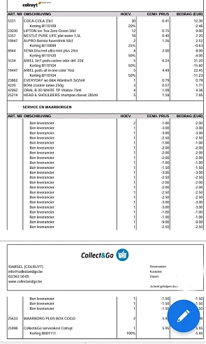 Collect&go gratis Ariel, Ariel +, Oral b, Ten...