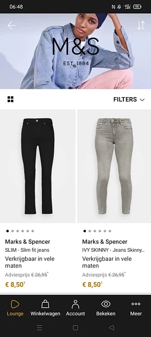 Zalando lounge! Marks en Spencer! Nu aan spot...