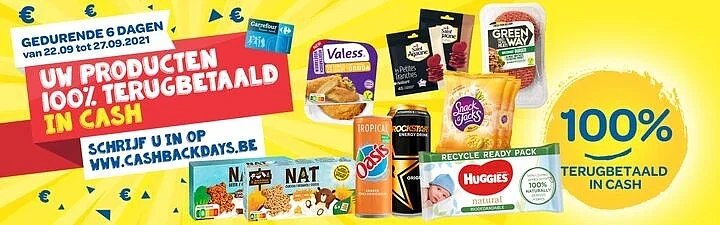 💰10 producten 100% CASH terugbetaald bij Car...