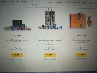 Tot -40% op geschenksets v L'occitane tot ein...