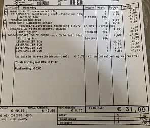 Deze bonnen zijn ook leuk en is nie altijd vo...
