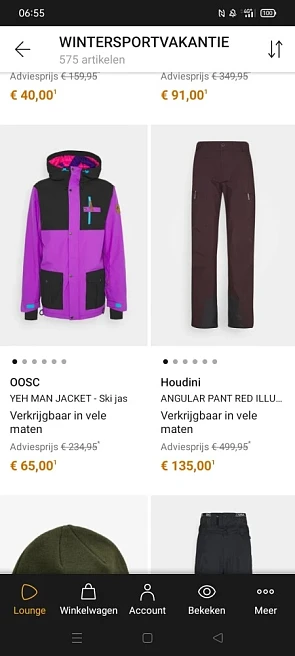 Zalando lounge! Alles voor de wintersportvaka...