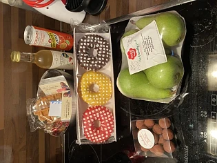 Heel blij met de attenties voor dag van de kl...