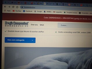 -15% ook op afgeprijsde artikelen