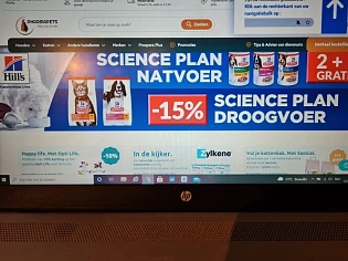 Bij pharmapets.be nu 2+1 gratis op Hill's Sci...