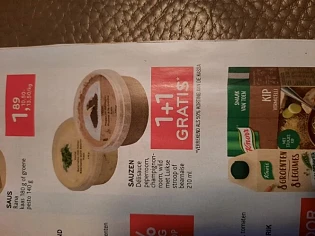 Alvo 20/10-2/11 1 + 1 gratis op oa sauzen dél...