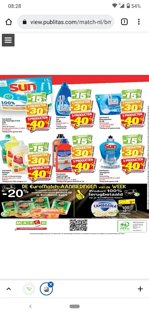 Cashback bij Smatch 20/10-26/10. 100% terugbe...