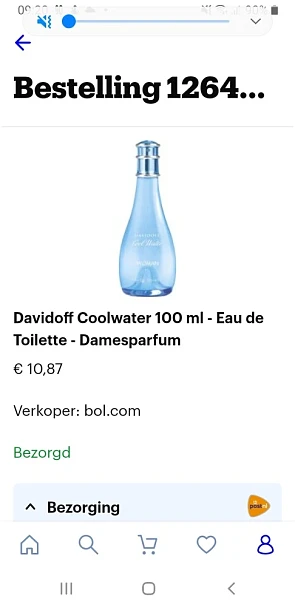 Damesparfum Davidoff coolwater 100 ml -Eau de...