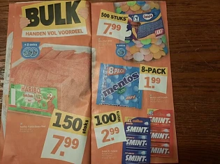 Ah 1/11 - 7/11 bulk voordeel harinonpasta bas...