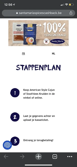 Santamaria stoofvlees kruiden of American Caj...