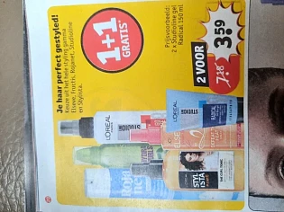 Kruidvat 9/11- 21/11 1 +1 elseve, fructis, ro...