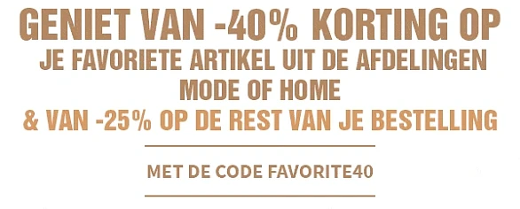 korting van 40% op uw favoriete artikel http...