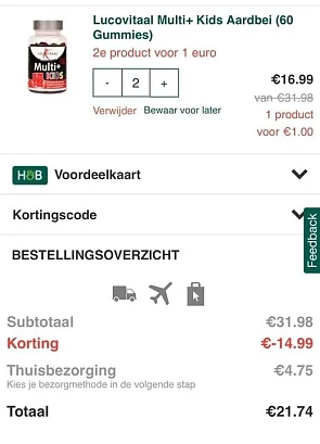 Koopje bij Holland&barret ; vitamientjes voor...