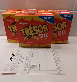 Colruyt tresor stix €1,77 betaald door hoevee...