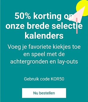 Nu bij photobox 50% korting op een brede sele...