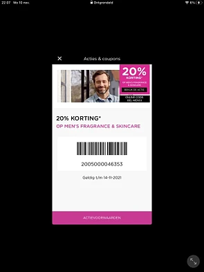 Ici paris - korting op men care