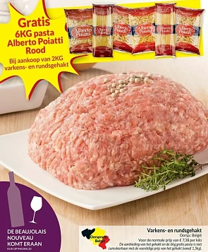 Intermarche gratis 6kg pasta Alberto Poiatti...